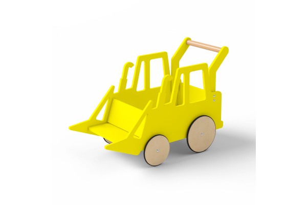 Дитячий трактор Harvy жовтий